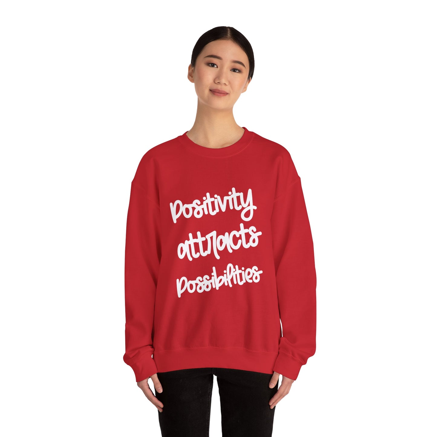 Positivity attracts Possibilities - Unisex Sweatshirt
