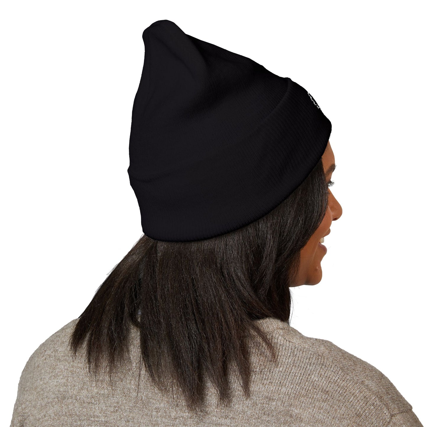 SMILE Cuffed Beanie (Embroidery)